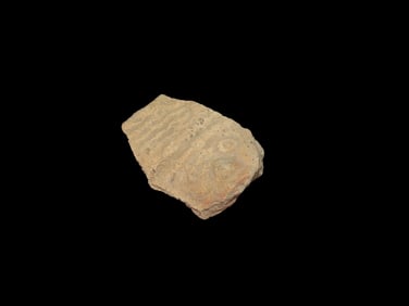 1 1/2" Pre-Columbian Pottery Effigy Human Head Mayan