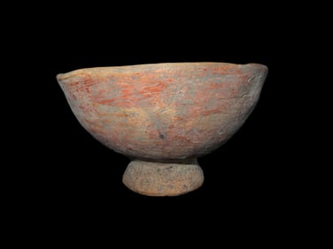 4" x 6 5/8" Pre-Columbian Pot Tuza Narin Culture, Colombia