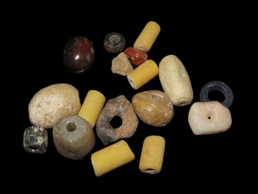 Lot of Ancient Beads from Around the World
