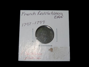French Revolutionary Era 1797-1799 Coin- I Centime