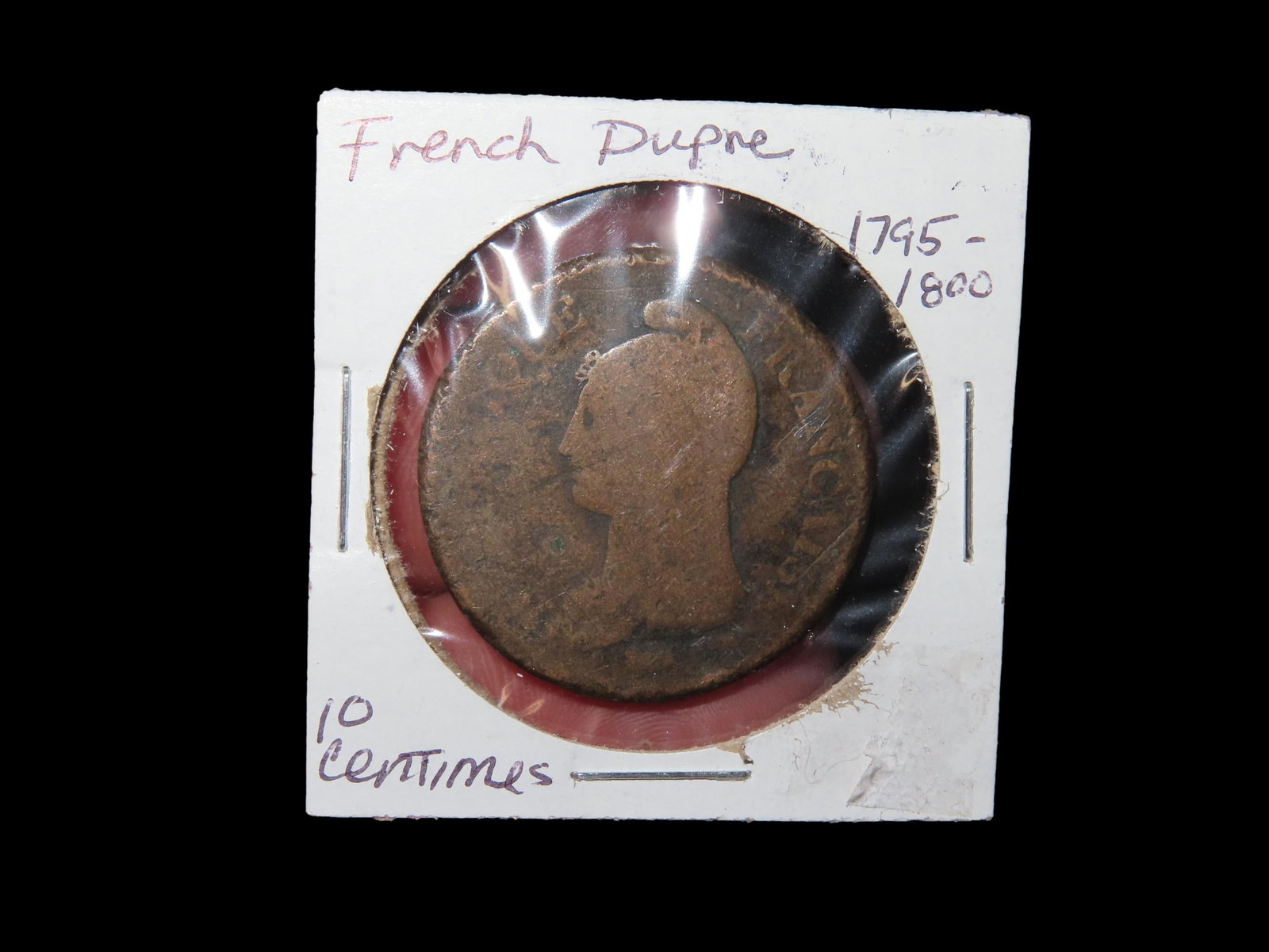 1795-1800 French Dupne- 10 Centimes (1 of 3)