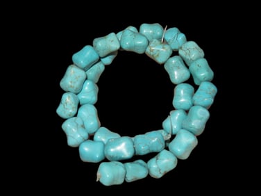 16" Strand of Turquoise color Beads