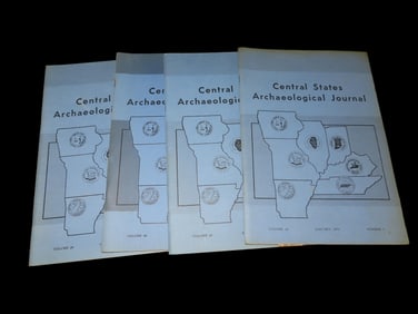 1973 Central States Journals 4 Set