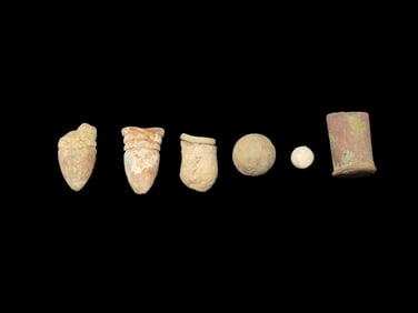 Civil War Bullets, Found by Boyd Cole in Wayne Co Tennessee while Metal Detecting