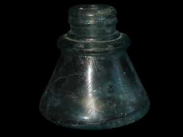 2 1/2" Glass Inkwell