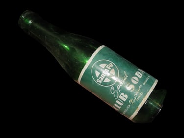 7 1/4" Santa Fe Special Club Soda Bottle