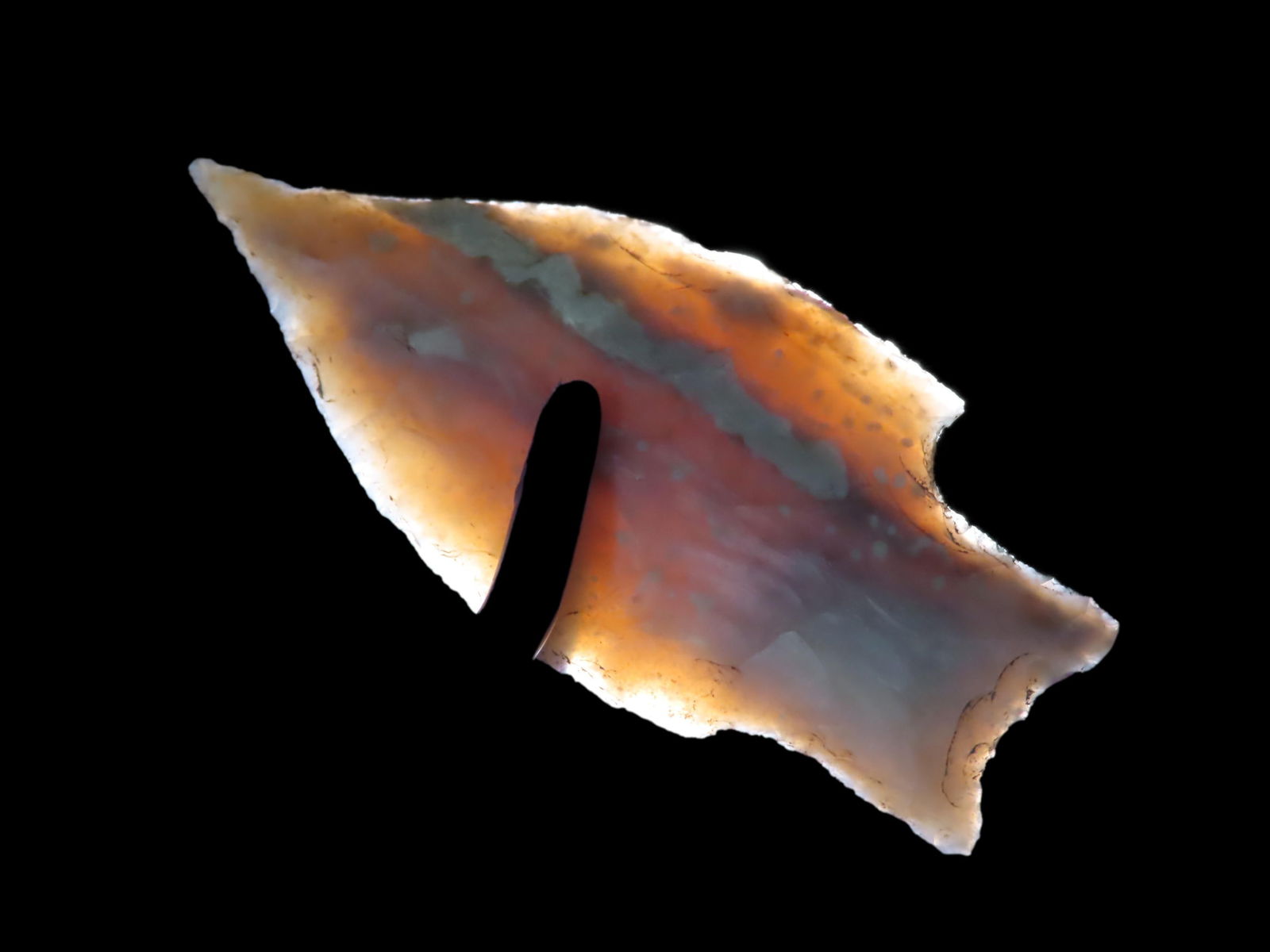 2 7/8'' Pedernales,Dickey COA,Found In Gray Co., Texas (1 of 10)