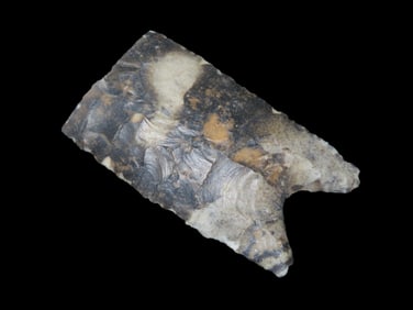 2 3/8'' Clovis Base,Motley COA,Found In Linn Co., Missouri