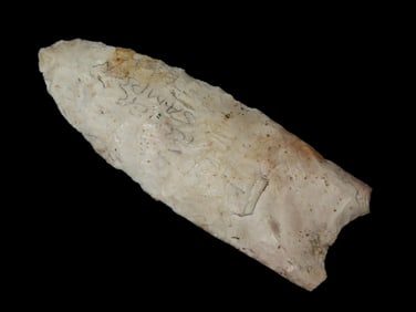 2 13/16'' Gainey Clovis,Dickey COA,Found In Jersey Co., Illinois
