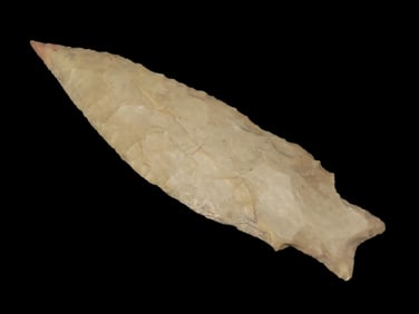 4'' Uvalde,Motley COA,Found In Bell Co,Texas, Ex Terry Allen Collection