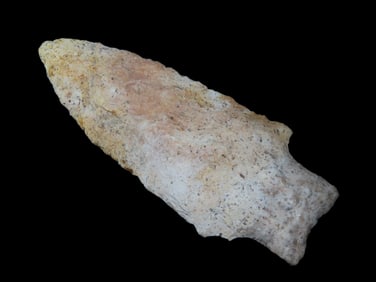 3 1/2'' Hopewell,Motley COA,Found In Sullivan Co,Missouri, Ex Steve McCabe Collection