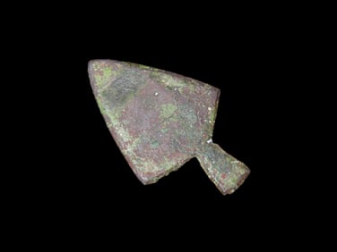 1 3/8'' Copper Arrowhead,Motley COA,Found In Wisconsin