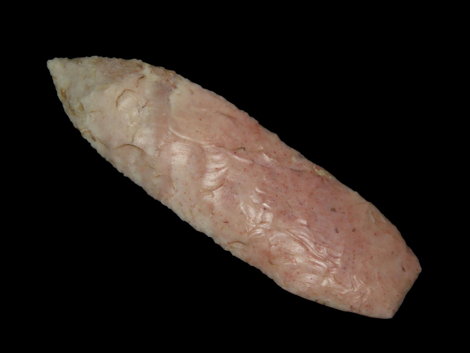 3 3/4'' Angostura, Keele COA, Found In Sullivan Co., Missouri, Ex Steve McCabe Collection (1 of 9)