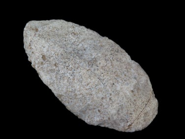 3 3/4" Early Ovoid, Burlington Chert, Keele COA, Steve McCabe Collection, Sullivan Co., Missouri.