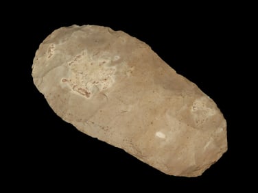 5" Woodland Hoe,Dickey COA,Ft. Payne Chert, found in Missouri, Ex Mel Priddy Collection