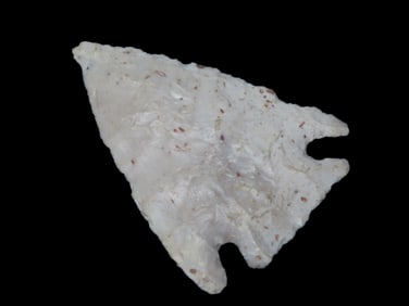 1 3/4" Pelican Lake, Sullivan Co, Missouri, Creek stained Burlington chert, Motley COA, Steve McCabe