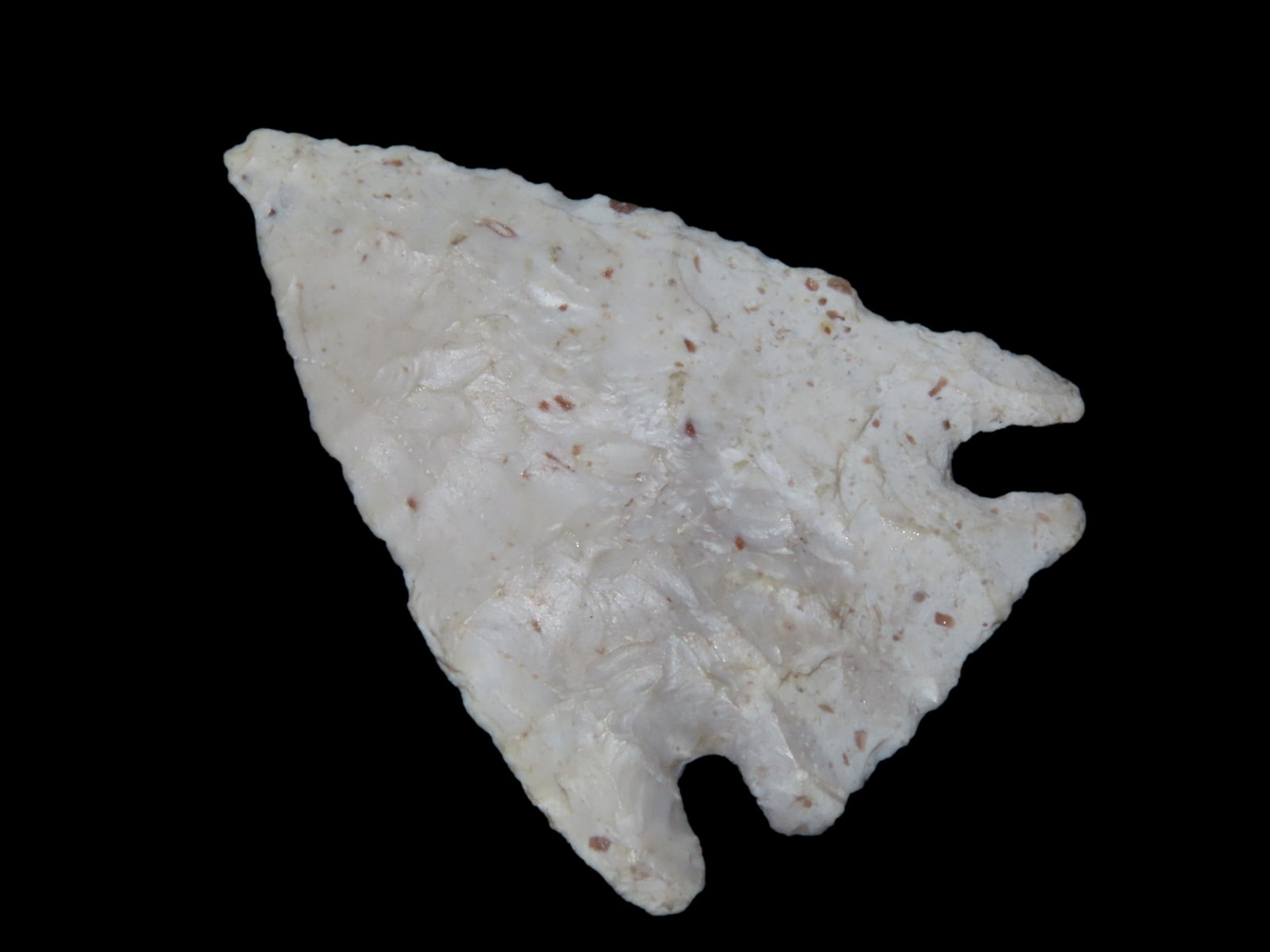 1 3/4" Pelican Lake, Sullivan Co, Missouri, Creek stained Burlington chert, Motley COA, Steve McCabe: 1 3/4" Pelican Lake, Sullivan Co, Missouri, Creek stained Burlington chert, Motley COA, Steve McCabe Collection.