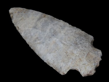 4 5/8" Hopewell, Keele COA,Creek stained burlington chert, Steve McCabe Collection Sullivan Co.,