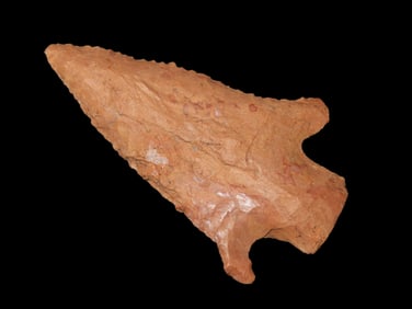 2 7/8" Buck Creek, Tennessee Harden Decatur area, Buffalo River Chert or Similar,Dickey COA.