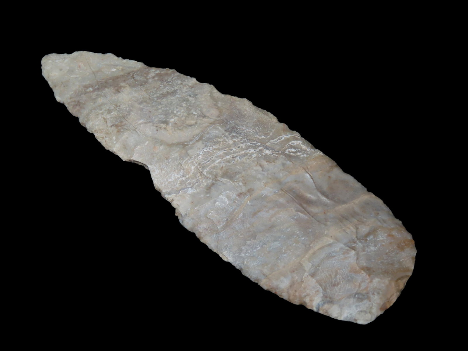 4 3/4" Impressively Thin Cobbs Knife, found in Sullivan Co., , Missouri, Ex Steve McCabe Collection: 4 3/4" Impressively Thin Cobbs Knife, found in Sullivan Co., , Missouri, Ex Steve McCabe Collection