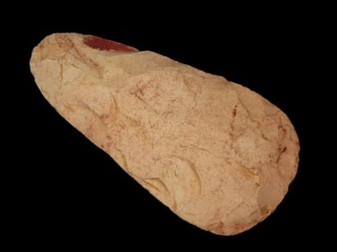 4 7/8" Hopewell Spade, found by Josh Walker 3 miles south of Lomax Illinois in Henderson Co.,