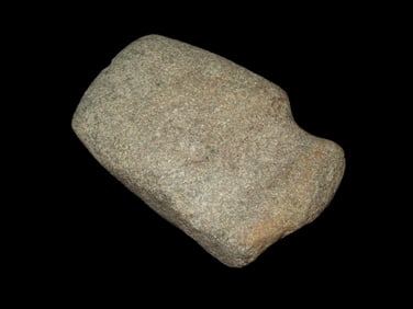 4 3/4" 3/4 Groove Hardstone Axe, found in Adams Co., Illinois, Ex Floyd Lish Collection