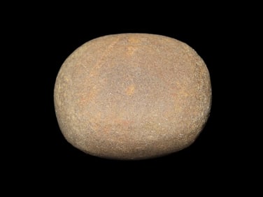 2" x 1 1/2" x 1" Loafstone made of dense hardstone, found in Northern Mississippi, sold by Jerry Dic