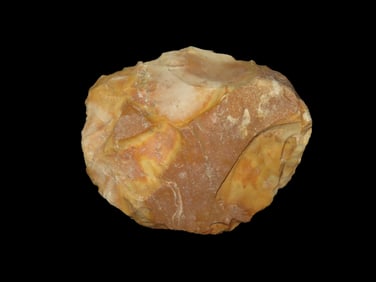 4" x 3 1/2" HUGE Cache Blade, found by Lyman Hussey in Southern Illinois, Ex Lyman Hussey Collection