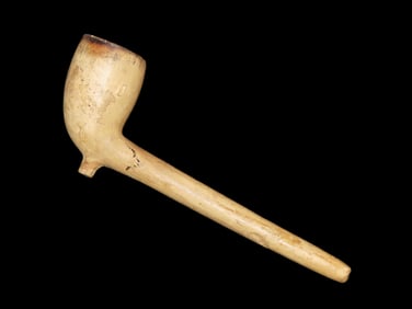 5" Kaolin Pipe, American Revolutionary War Era
