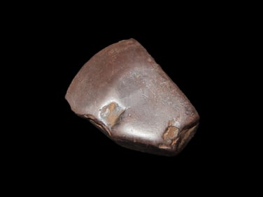1 1/2" Highly Polished Hematite Thumb Celt, found in Wayne Co., , Missouri