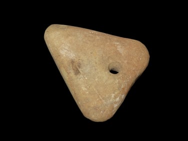 2 1/4" Stone Pendant, found in Bath Co., , Kentucky