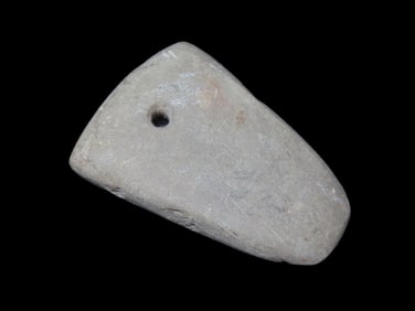 1 11/16" Miniature Slate Pendant, found in Bath Co., , Kentucky