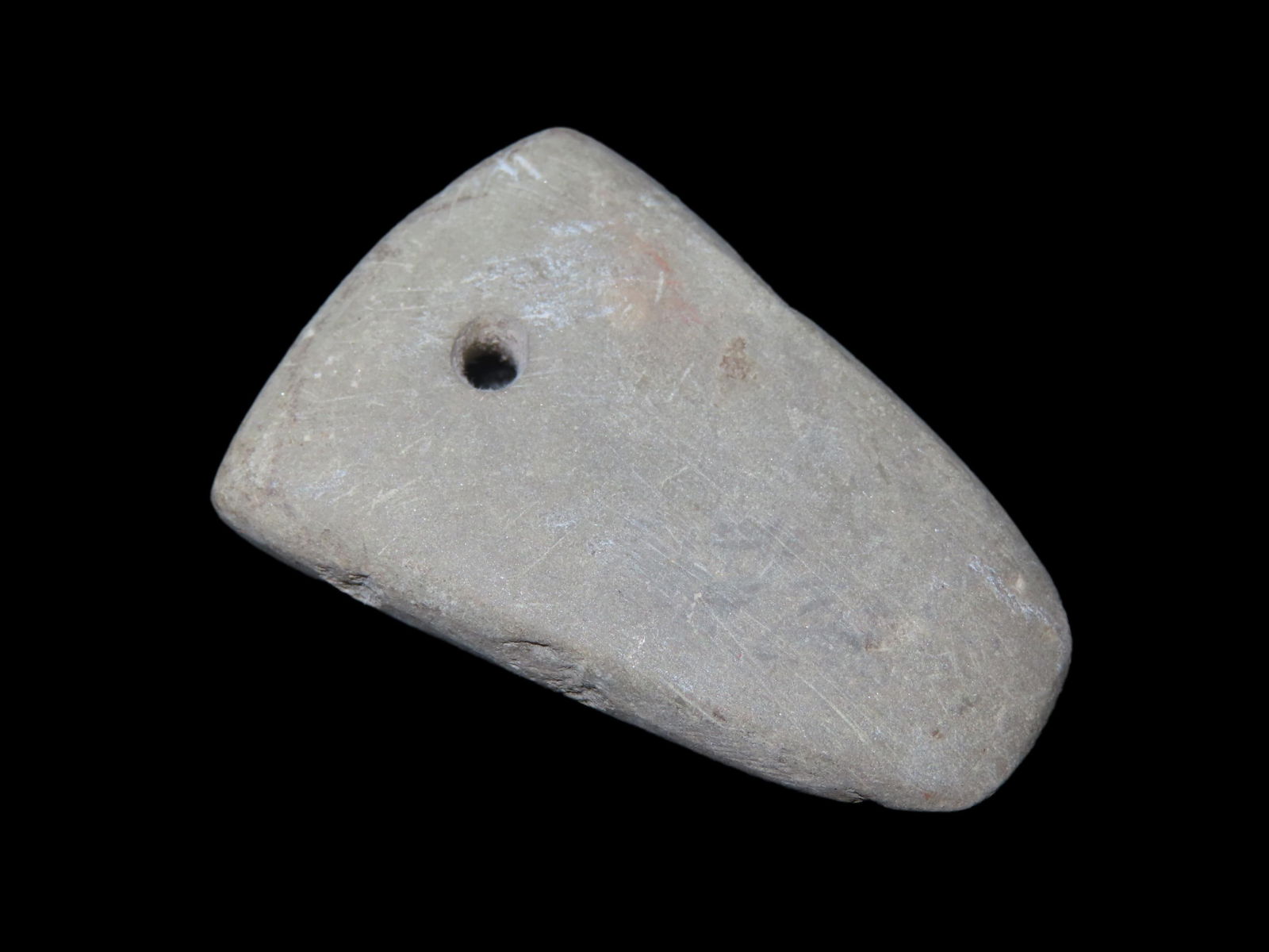1 11/16" Miniature Slate Pendant, found in Bath Co., , Kentucky (1 of 6)