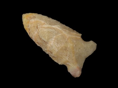 2 1/4" Graham Cave, made of Missouri Quartzite, found in Clark Co., , Missouri, Ex Billiey