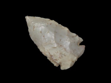 1 2/8" Micro-notch Howard County, found by Josh Walker 3 miles south of Lomax Illinois in Henderson