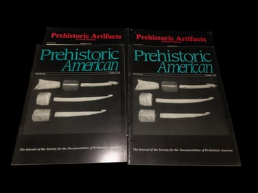 Lot of 4 Prehistoric American Journals