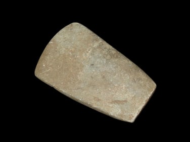 3 1/2" Greenstone Pendant, found by Josh Hamilton in Brown Co., , Illinois near Mt.Sterling