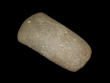 5 3/4" Flare-bit Porphyry Celt, found in Henderson Co., , Illinois