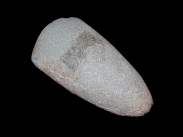 3 3/8" Scooped Greenstone Adze, found in Adams Co., , Ohio