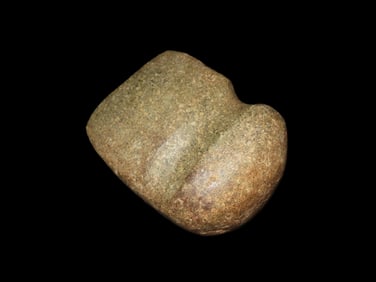 3 1/4" 3/4 Groove Axe, Granite, found in Henry Co., , Iowa