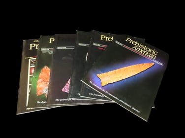 Lot of 6 Prehistoric American Journals