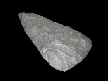3 1/4" Beveled Cobbs, found in NE Arkansas, Ex Michael Knabe Collection