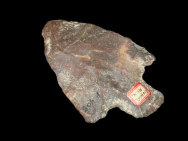 3 3/8" Novaculite Wade, found in NE Arkansas, Ex Michael Knabe Collection