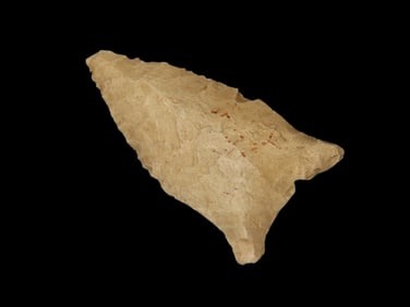 2" Dalton, found in NE Arkansas, Ex Michael Knabe Collection
