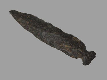 3 13/16" Benton, found in NE Arkansas, Ex Michael Knabe Collection