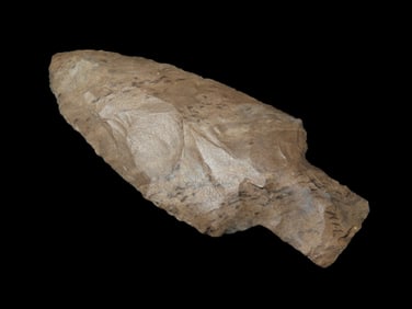 3" Nicely Made Bottleneck, found in NE Arkansas, Ex Michael Knabe Collection