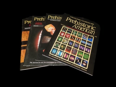 Lot of 4 Various Years Prehistoric American Journals
