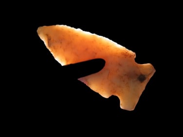1 7/16" Very Translucent Robinson, found in Scott Co., Illinois