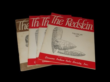 Lot of 4 The Redskin magazines