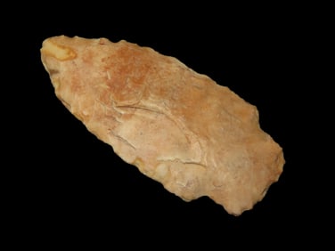 2 3/4" Creek Stained Square Stem, found by Gary Nelson in Van Buren Co., , Iowa
